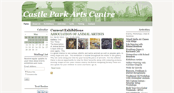 Desktop Screenshot of castleparkarts.co.uk